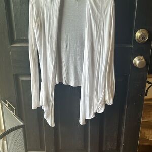 Ambiance White Women's Cardigan